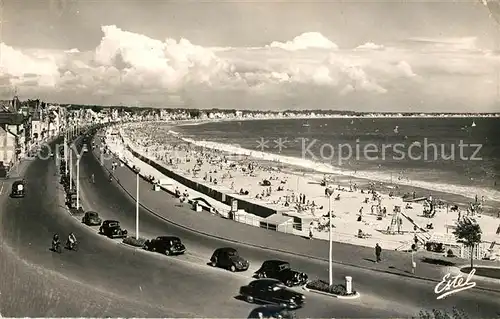 AK / Ansichtskarte La Baule Atlantique La Plage et le Remblai vus du Casino Kat. La Baule Escoublac