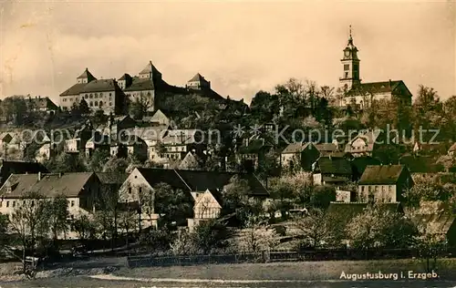 AK / Ansichtskarte Augustusburg Teilansicht Kat. Augustusburg