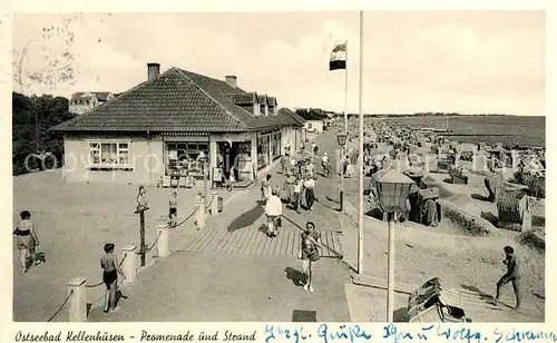 AK / Ansichtskarte Kellenhusen Ostseebad Promenade und Strand Kat. Kellenhusen (Ostsee)
