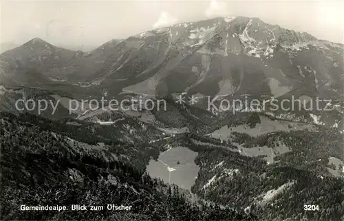 AK / Ansichtskarte Gemeindealpe Panorama mit oetscher Kat. Oesterreich