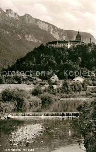 AK / Ansichtskarte Hohenaschau Chiemgau mit Burg Kat. Aschau i.Chiemgau