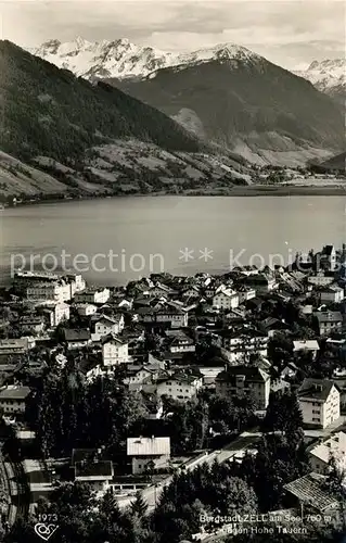 AK / Ansichtskarte Zell See mit Hohen Tauern Kat. Zell am See