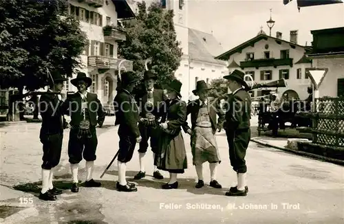 AK / Ansichtskarte St Johann Tirol Feller Schuetzen Kat. St. Johann in Tirol