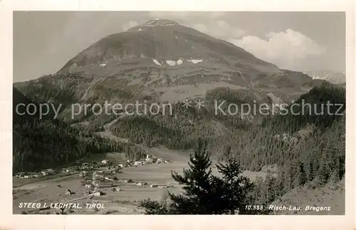 AK / Ansichtskarte Steeg Tirol Panorama Kat. Steeg Lechtal