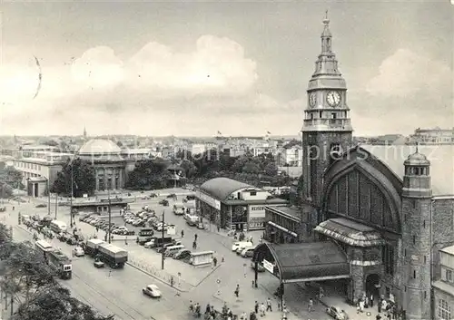 AK / Ansichtskarte Hamburg Georgsplatz Hauptbahnhof Kat. Hamburg