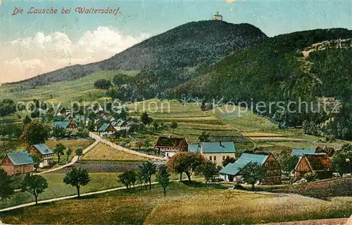 AK / Ansichtskarte Waltersdorf Zittau Panorama mit Blick zur Lausche Kat. Grossschoenau Sachsen