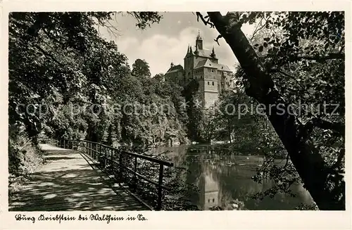 AK / Ansichtskarte Waldheim Sachsen Burg Kriebstein an der Zschopau Kat. Waldheim Sachsen