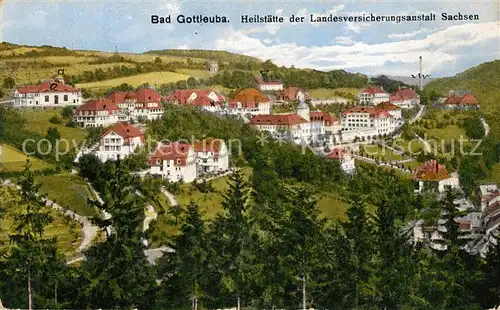 AK / Ansichtskarte Bad Gottleuba Berggiesshuebel Heilstaette der LVA Sachsen Englers Postkarte Kat. Bad Gottleuba Berggiesshuebel