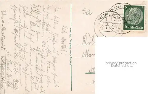 AK / Ansichtskarte Wurzen Sachsen Domplatz Kat. Wurzen