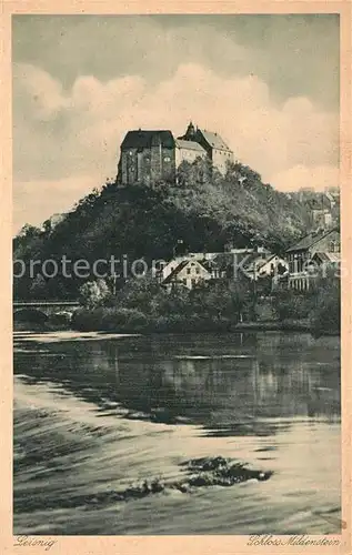 AK / Ansichtskarte Leisnig Schloss Mildenstein an der Mulde Kat. Leisnig