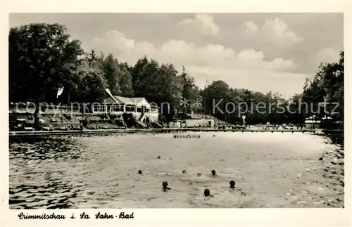 AK / Ansichtskarte Crimmitschau Sahnbad Schwimmbad Kat. Crimmitschau