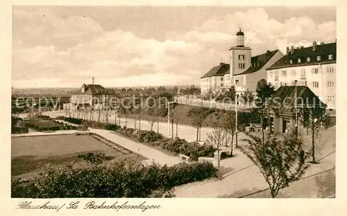 AK / Ansichtskarte Glauchau Bahnhofsanlagen Kat. Glauchau