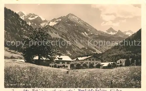 AK / Ansichtskarte Birgsau  Kat. Oberstdorf