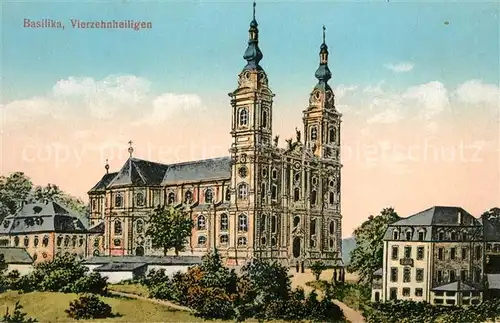 AK / Ansichtskarte Vierzehnheiligen Basilika Kat. Bad Staffelstein