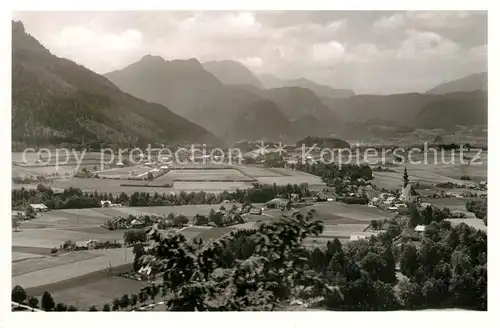 AK / Ansichtskarte Gross Gmain Blick von Plainburg Kat. Bad Reichenhall