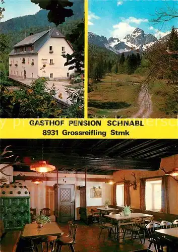 AK / Ansichtskarte Grossreifling Steiermark Gasthof Pension Schnabl Kat. Landl