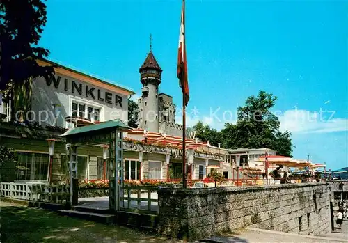 AK / Ansichtskarte Salzburg Oesterreich Grand Cafe Winkler Moenchsberg  Kat. Salzburg