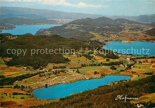 AK / Ansichtskarte Hafnersee Keutschachersee Woerthersee 