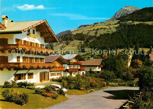 AK / Ansichtskarte Kitzbuehel Tirol Pension Toni Sailer  Kat. Kitzbuehel