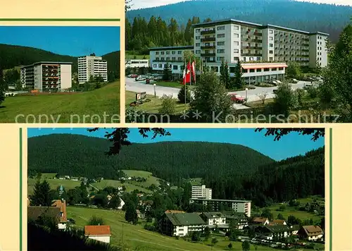 AK / Ansichtskarte Obertal Baiersbronn Schwarzwald Sanatorium  Kat. Baiersbronn