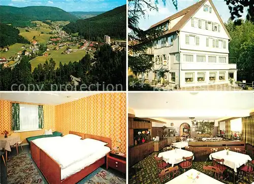 AK / Ansichtskarte Obertal Baiersbronn Hotel Hunck s  Kat. Baiersbronn