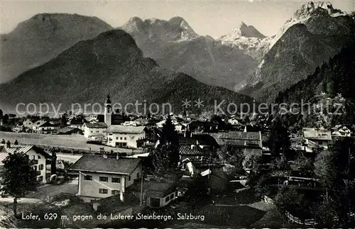 AK / Ansichtskarte Lofer Ortsansicht Kat. Lofer