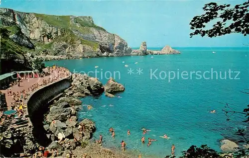 AK / Ansichtskarte Torquay UK Ansteys Cove