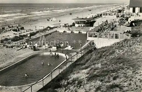 AK / Ansichtskarte Zandvoort Holland Riche bad