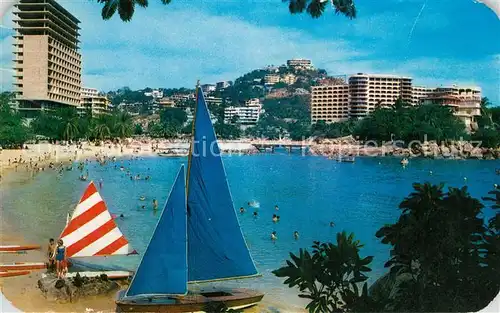 AK / Ansichtskarte Acapulco Panorama de la Playa de Caletilla Kat. Acapulco