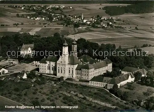 AK / Ansichtskarte Roggenburg Schwaben Kloster Fliegeraufnahme Kat. Roggenburg