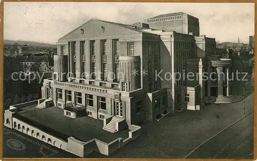 AK / Ansichtskarte Teplitz Schoenau Sudetenland Bad Stadttheater Mestske divadlo Kat. Teplice