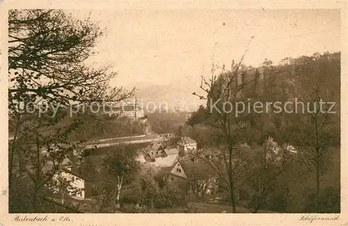 AK / Ansichtskarte Bodenbach Tetschen Boehmen Schaeferwand Felsen Kat. 