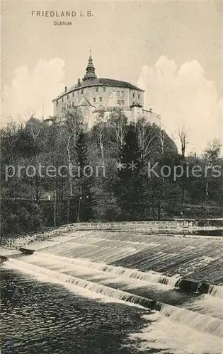 AK / Ansichtskarte Friedland Boehmen Schloss Wehr Kat. Frydlant