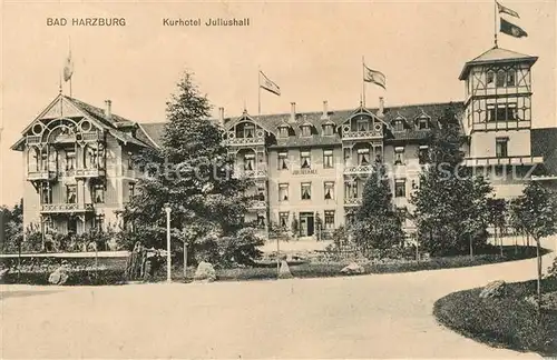 AK / Ansichtskarte Bad Harzburg Kurhotel Juliushall Kat. Bad Harzburg