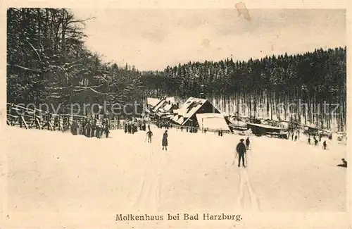 AK / Ansichtskarte Bad Harzburg Molkenhaus im Winter Langlauf Kat. Bad Harzburg