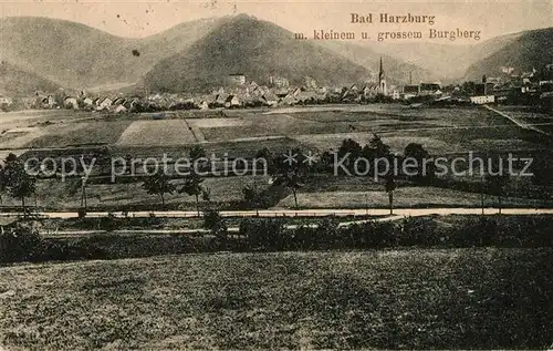 AK / Ansichtskarte Bad Harzburg mit kleinem und grossem Burgberg Kat. Bad Harzburg