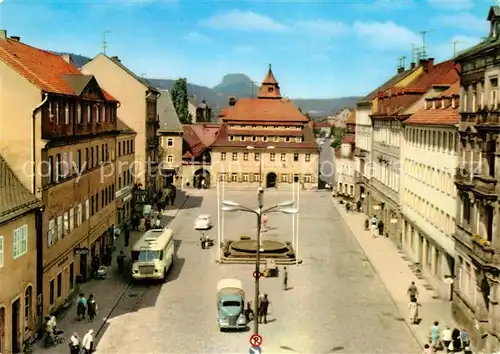 AK / Ansichtskarte Bad Schandau Markt  Kat. Bad Schandau