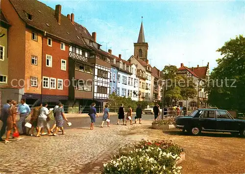 AK / Ansichtskarte Erfurt Haeuser der Kraemerbruecke  Kat. Erfurt