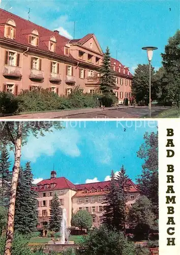 AK / Ansichtskarte Bad Brambach Vogtlandhaus Joliot Curie Haus  Kat. Bad Brambach