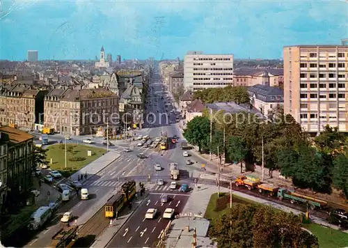 AK / Ansichtskarte Karlsruhe Baden Kaiserstrasse Technische Hochschule 