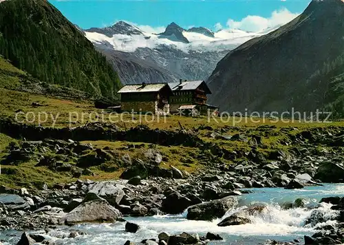 AK / Ansichtskarte Habachtal Gasthof Alpenrose Schwarzkopf Habachkees  Kat. Oesterreich