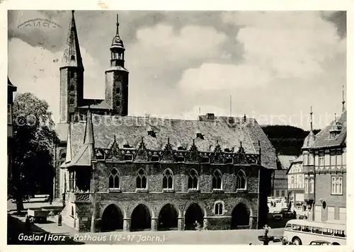 AK / Ansichtskarte Goslar Rathaus Kat. Goslar