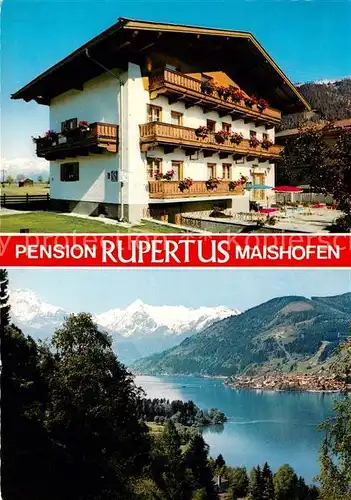AK / Ansichtskarte Maishofen Pension Rupertus Panorama Kat. Maishofen Zell am See