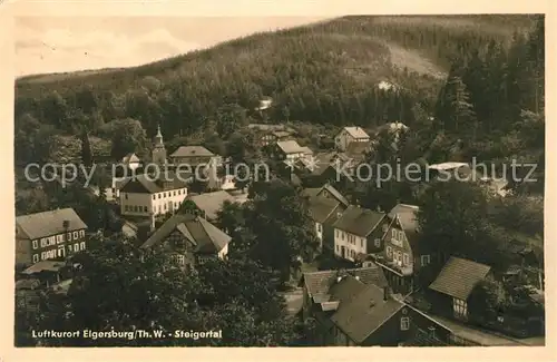 AK / Ansichtskarte Elgersburg Teilansicht Luftkurort Steigertal Kat. Elgersburg