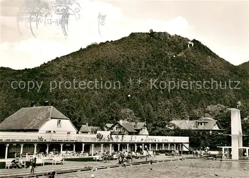 AK / Ansichtskarte Bad Harzburg Schwimmbad Burgberg Kat. Bad Harzburg