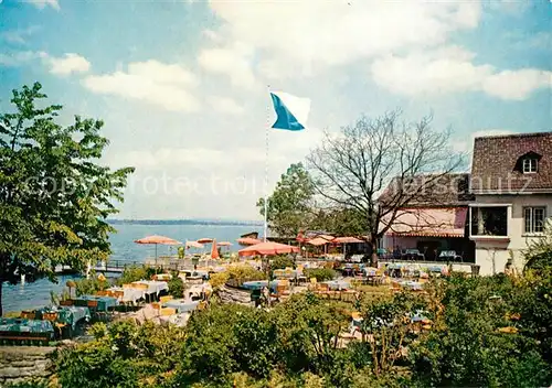 AK / Ansichtskarte Kuesnacht Seilers Restaurant Ermitage au Lac Kat. Kuesnacht