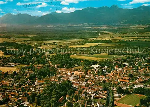 AK / Ansichtskarte Bad Aibling Fliegeraufnahme Wendelstein Kat. Bad Aibling