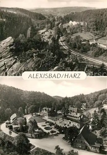 AK / Ansichtskarte Alexisbad Harz Fliegeraufnahme Kat. Harzgerode