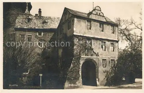 AK / Ansichtskarte Weimar Thueringen Bastille Kat. Weimar