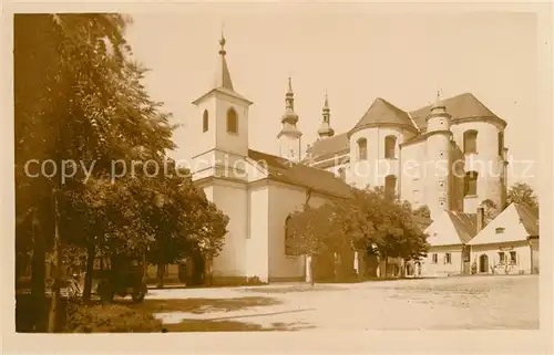 AK / Ansichtskarte Litomysl Toulovcovo namesti Kirche Kapelle Toulovecplatz Kat. Leitomischl